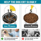 Suction Slow Feeder Insert for Dog Bowls — additional product view 2 of 16