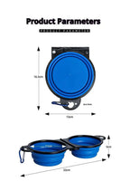 2-in-1 Collapsible Travel Dog Bowl — additional product view 14 of 27