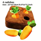 Carrot & Strawberry Patch Plush Treat Toy — additional product view 6 of 14