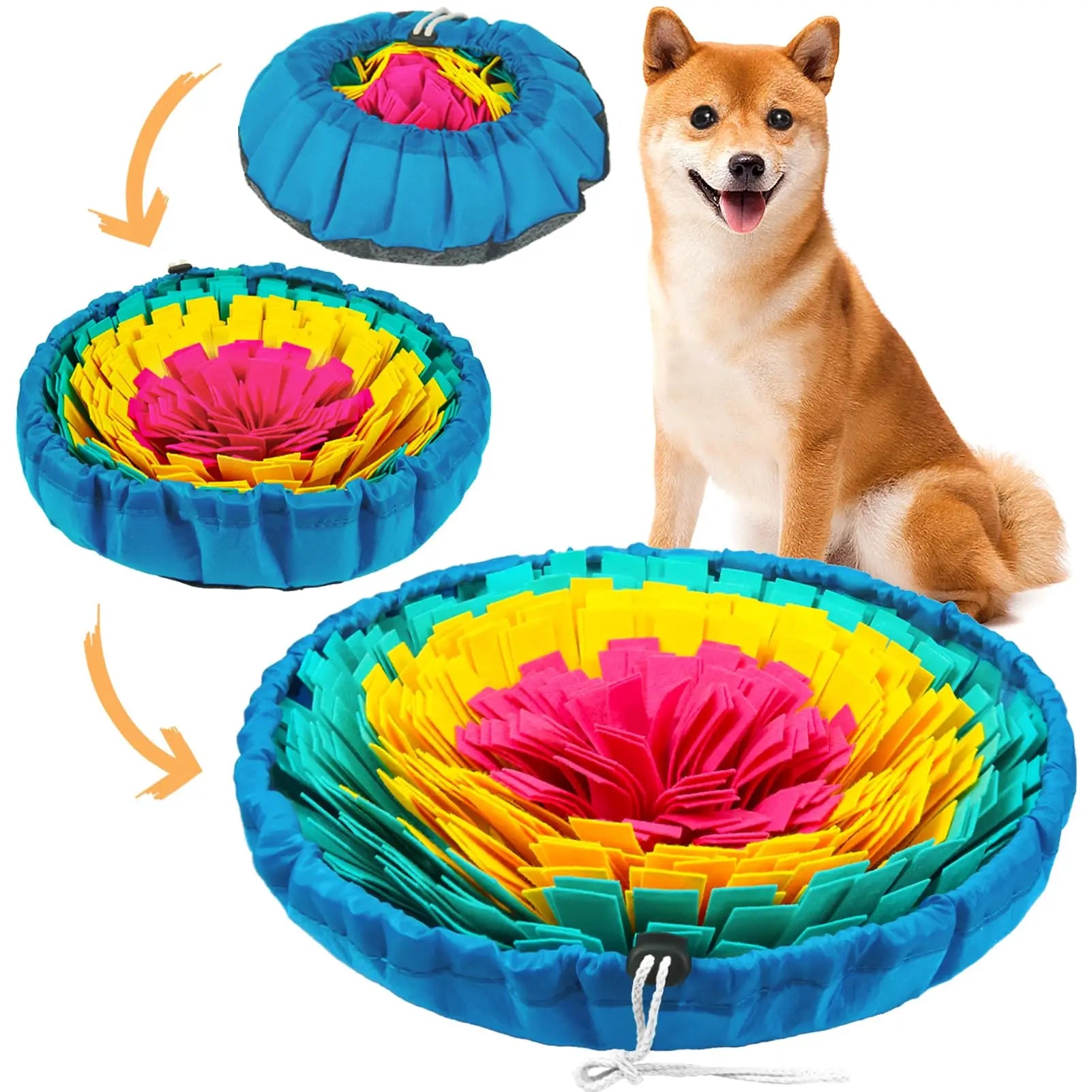 Snuffle Mat – Slow Feeding & Indoor Enrichment for Dogs