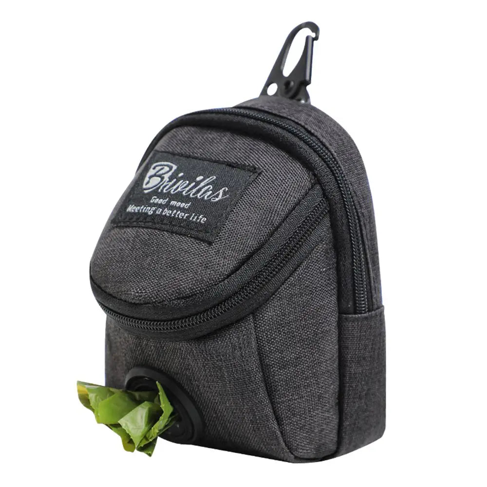 Dog Treat Pouch with Poop Bag Dispenser
