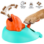 Animal-Shaped Dog Treat Launcher