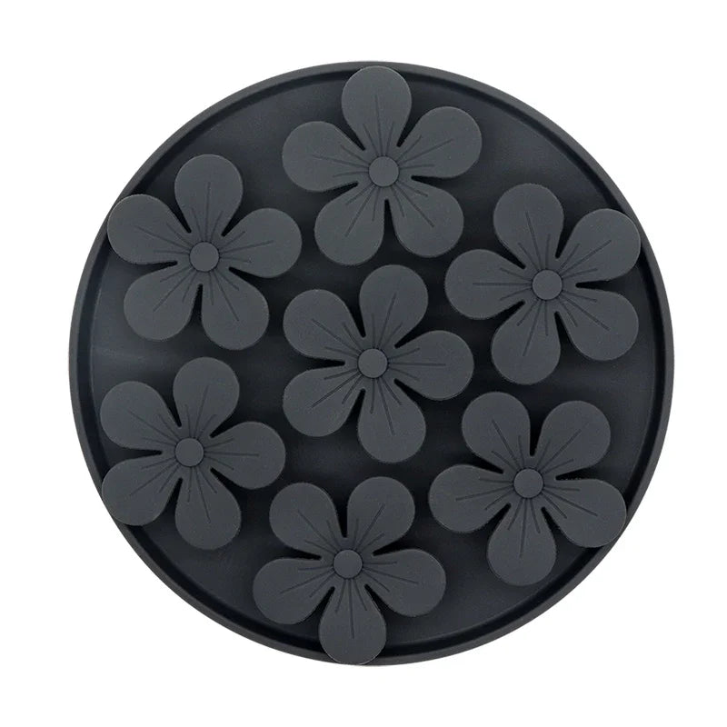 Flower Dog Lick Mat – Suction Slow Feeder Mat for Treats