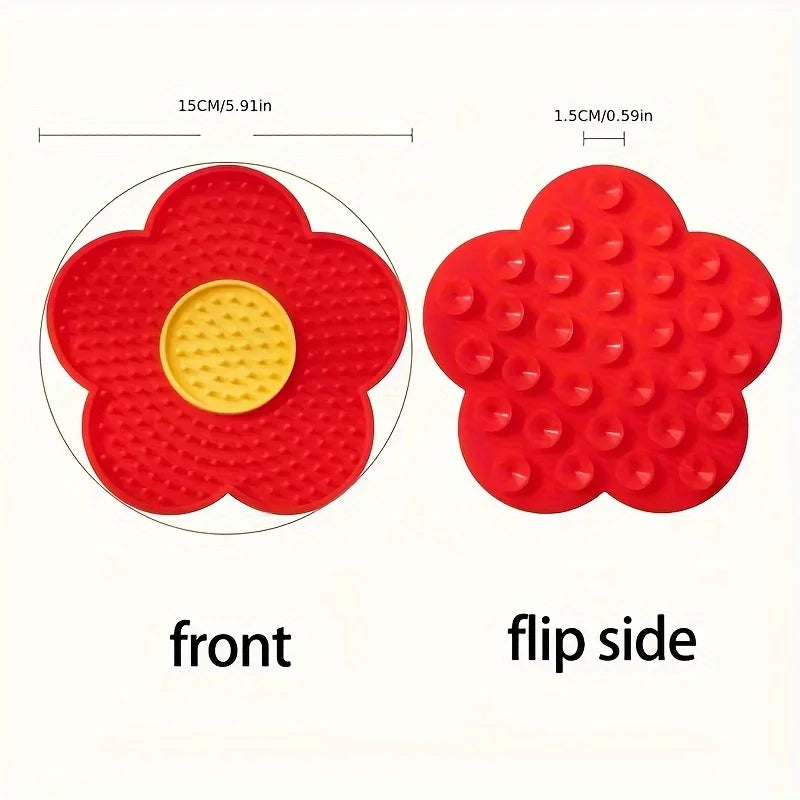 Flower Dog Lick Mat