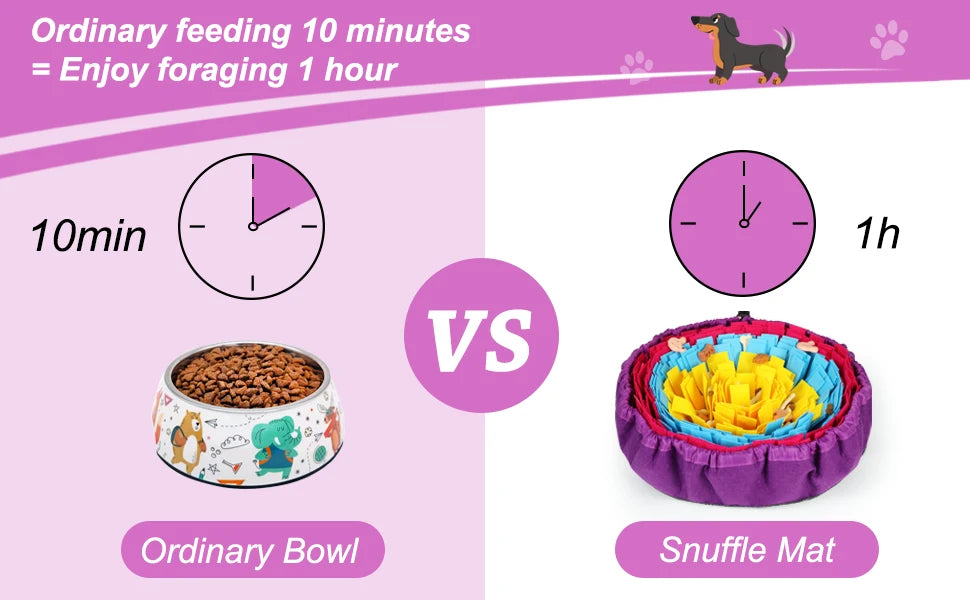 Snuffle Mat – Slow Feeding & Indoor Enrichment for Dogs