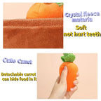Carrot & Strawberry Patch Plush Treat Toy — additional product view 9 of 14