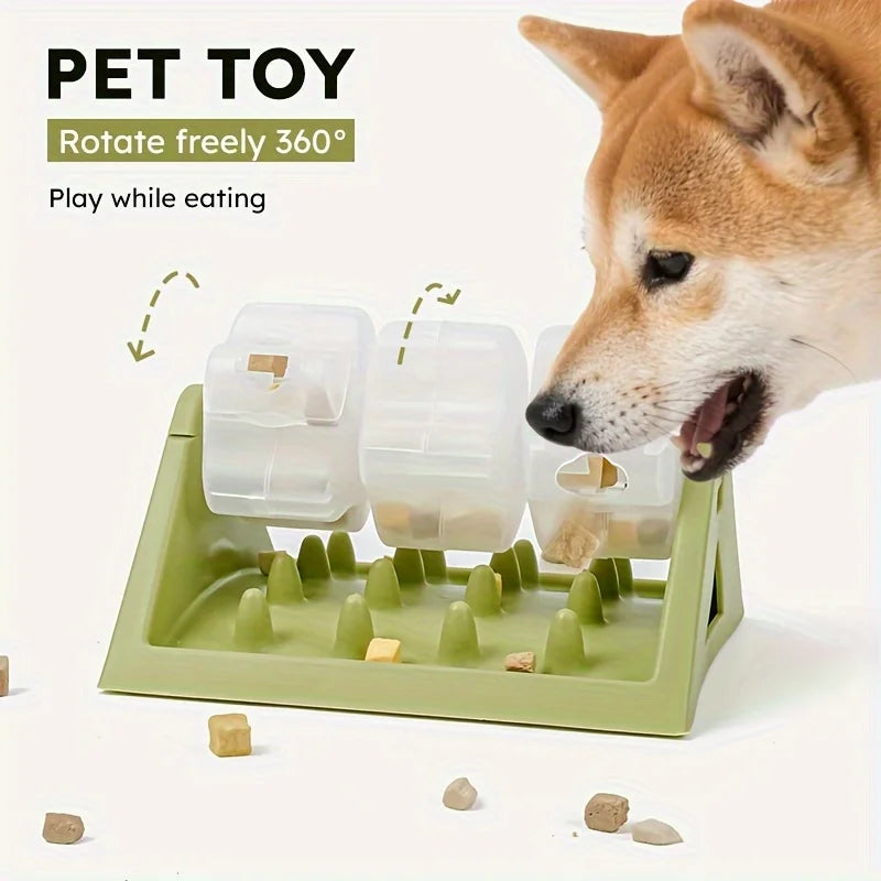 Rotating Dog Activity Spinner Puzzle