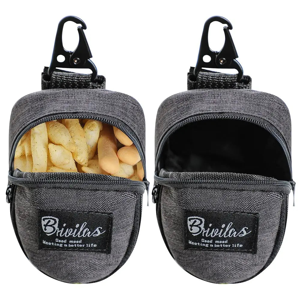 Dog Treat Pouch with Poop Bag Dispenser