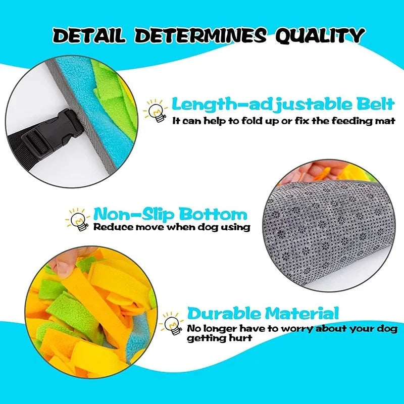 Deluxe Snuffle Mat for Slow Feeding & Indoor Enrichment