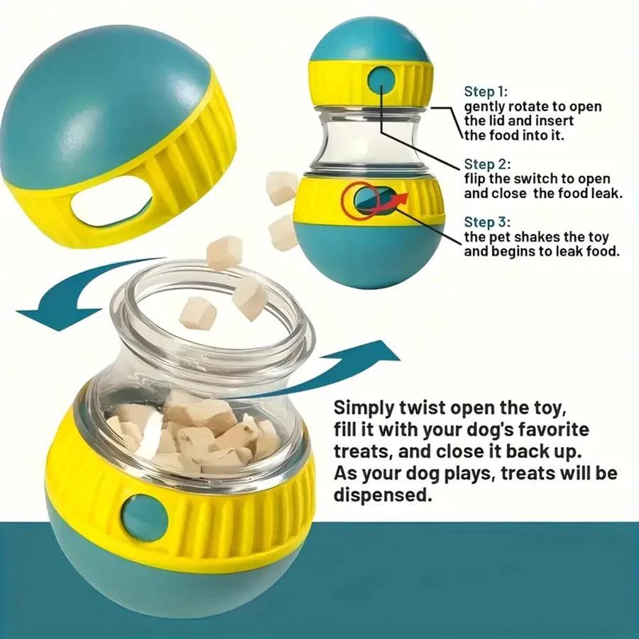 Rolling Snack Dispenser Toy