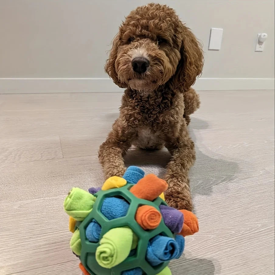 Snuffle Ball – Treat-Hiding Enrichment Toy for Dogs