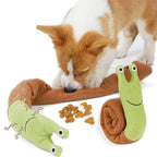 Snail Hide & Seek Plush Treat Toy
