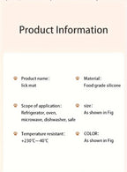 Flower Dog Lick Mat — additional product view 33 of 34