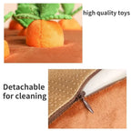 Carrot & Strawberry Patch Plush Treat Toy — additional product view 10 of 14