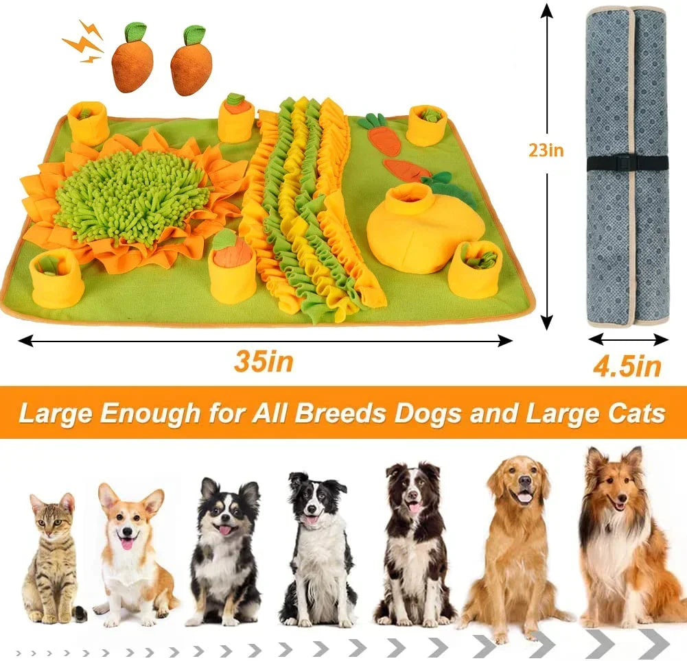 Deluxe Snuffle Mat for Slow Feeding & Indoor Enrichment